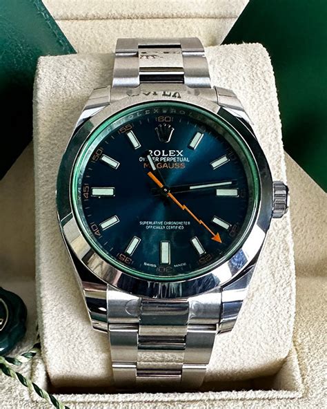 rolex milgauss power reserve|Rolex Milgauss waterproof.